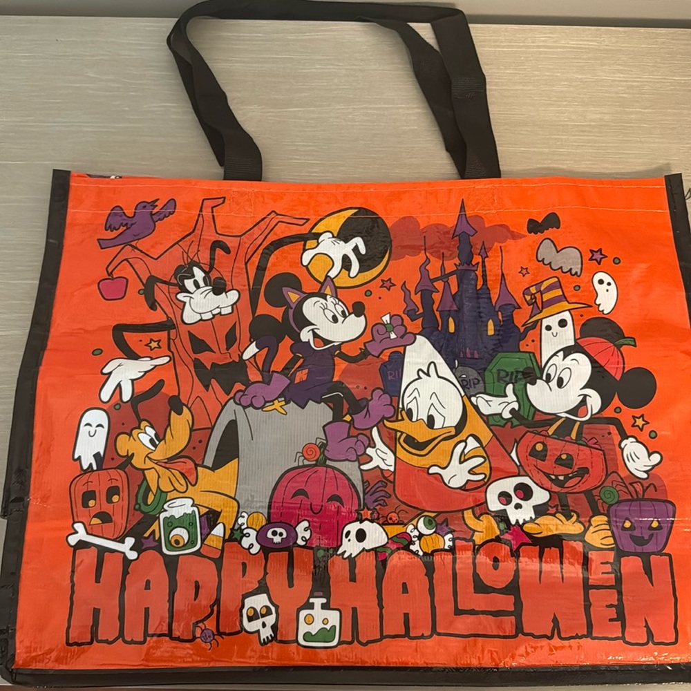 Disney Halloween Plastic Bag